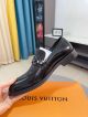LV Black Calfskin Leather Man Shoes 052503 (5)_th.jpg